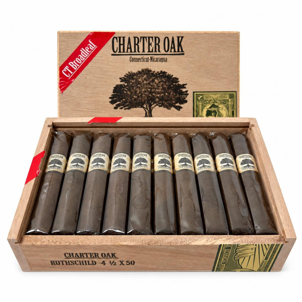 Foundation Charter Oak Connecticut Broadleaf Maduro Rothschild AI product photo