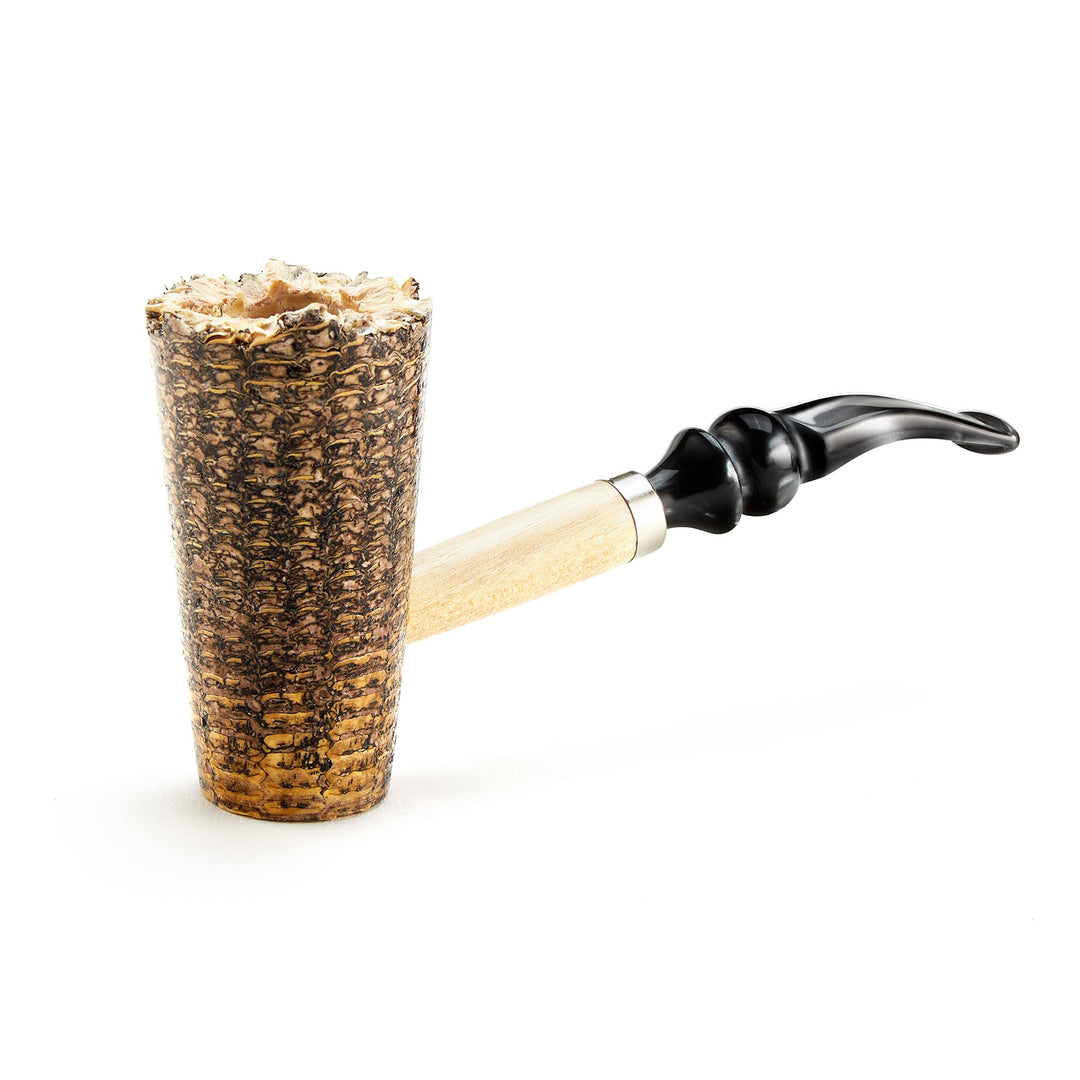 Missouri Meerschaum Freehand Corn Cob Pipe