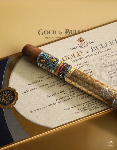 Arturo Fuente The OpusX Society Gold & Bullet