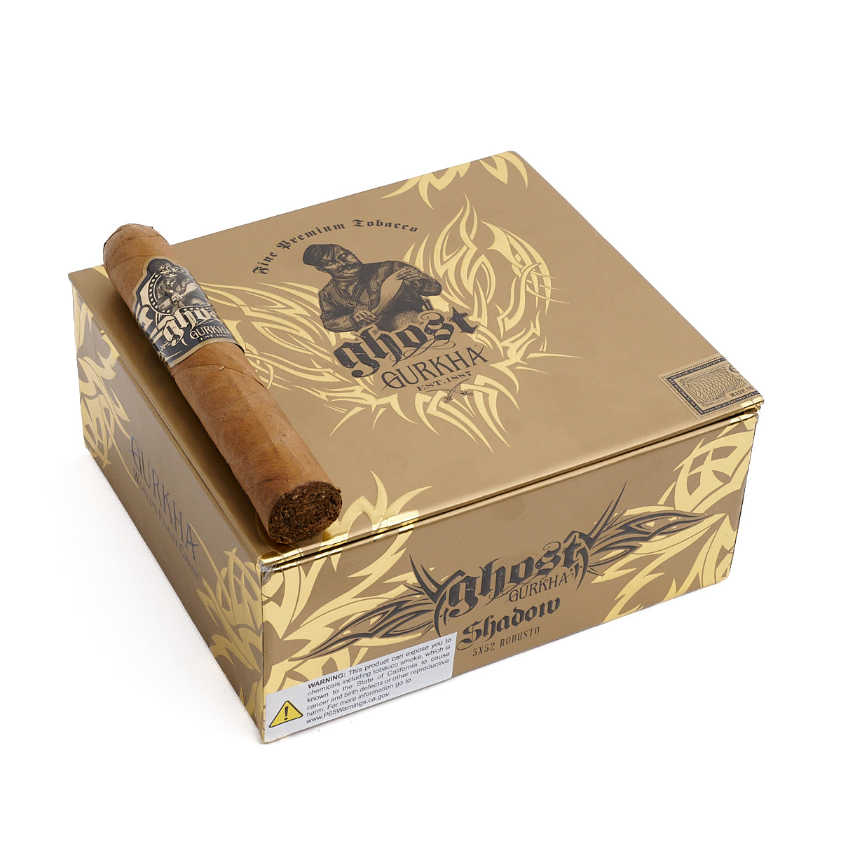 Gurkha Ghost Gold Shadow Robusto – 70Cigars