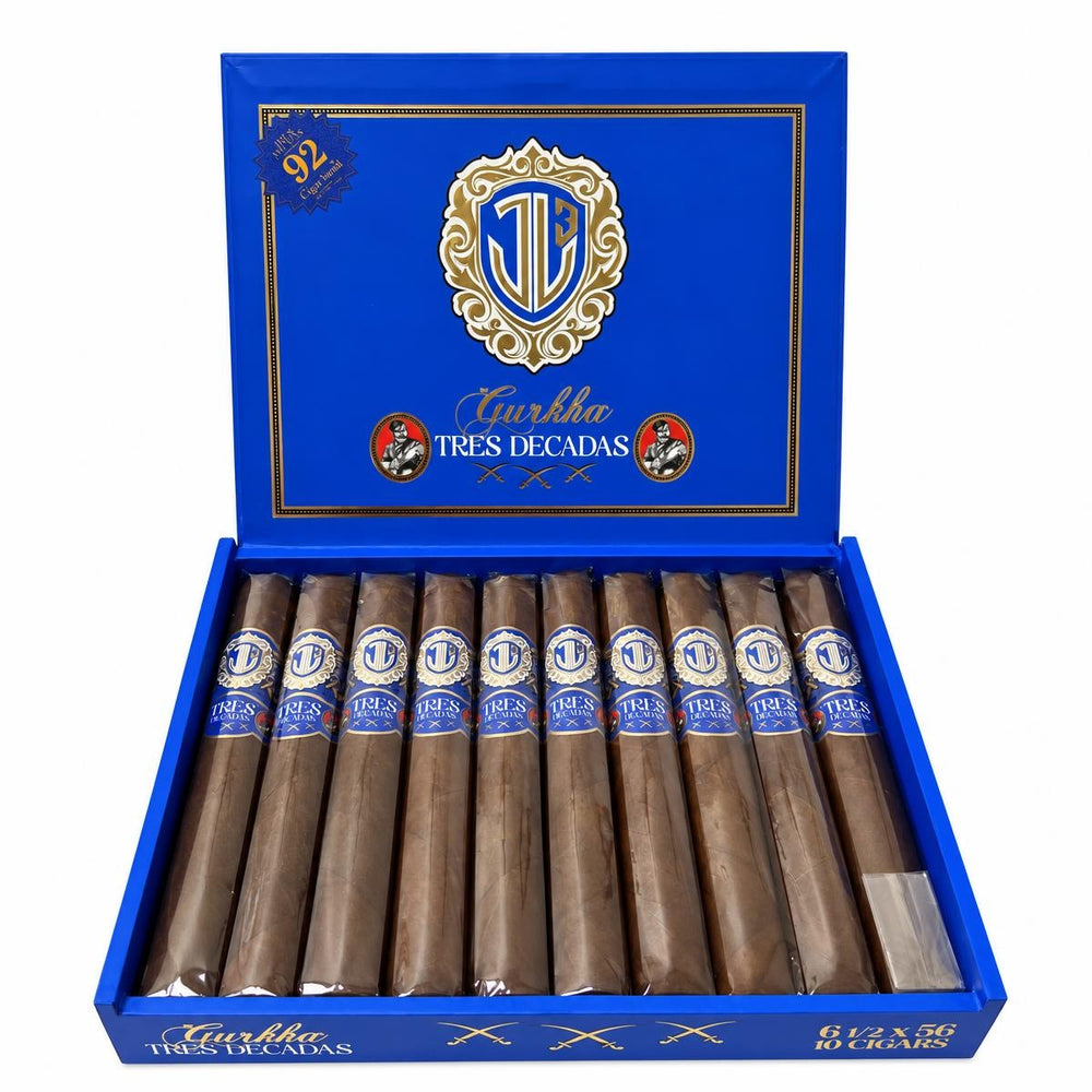 Gurkha Tres Decadas Gordo AI product photo