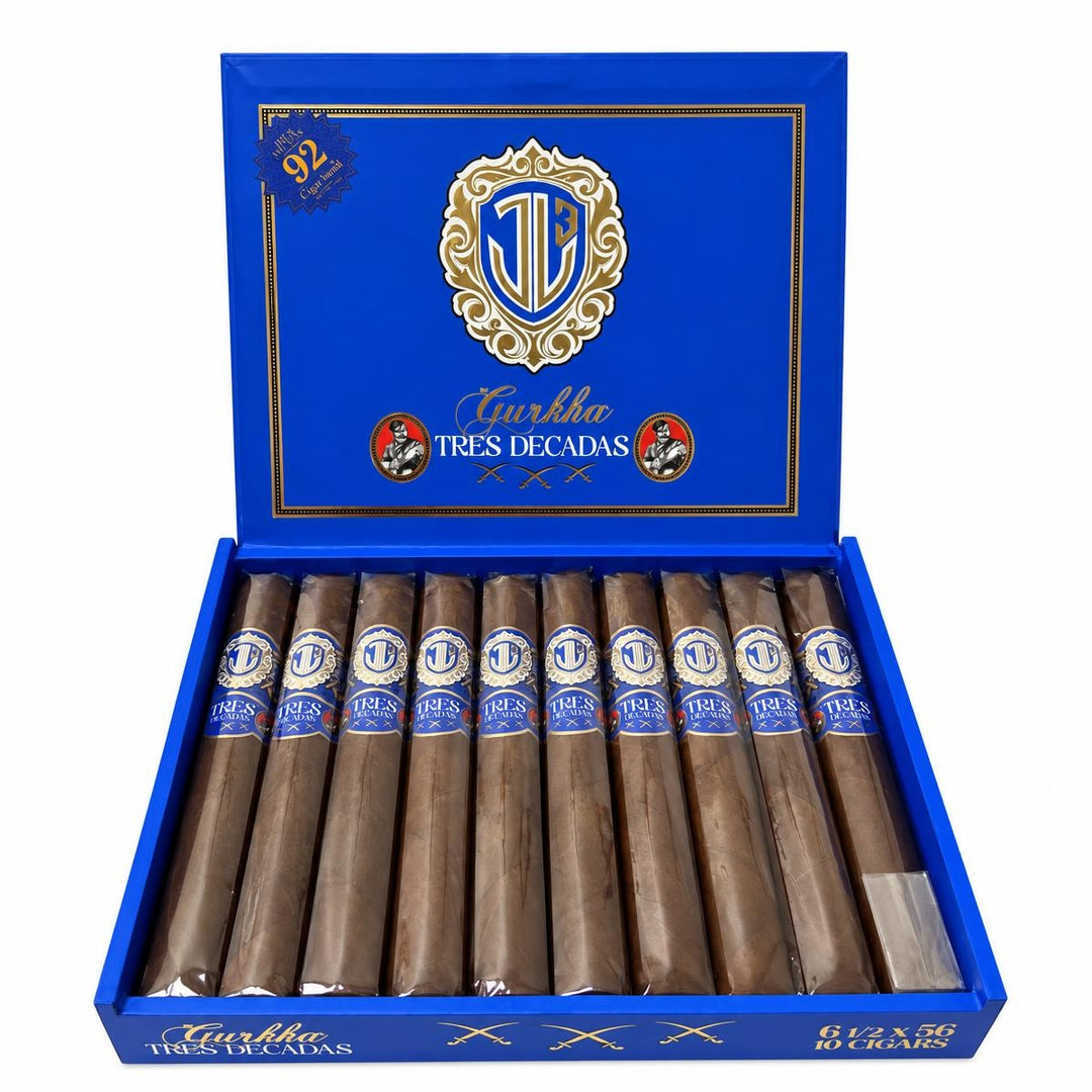 Gurkha Tres Decadas Gordo AI product photo