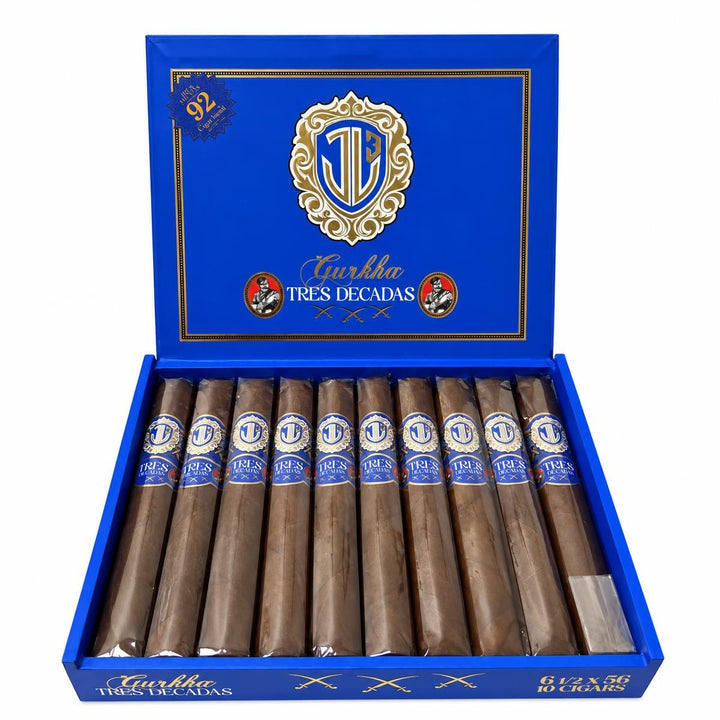 Gurkha Tres Decadas Gordo AI product photo