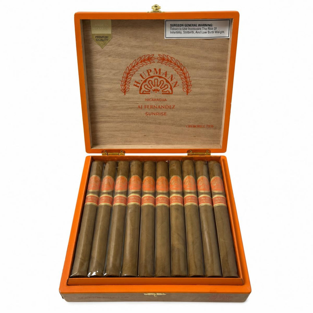 H. Upmann Nicaragua by AJ Fernandez Sunrise Churchill AI product photo
