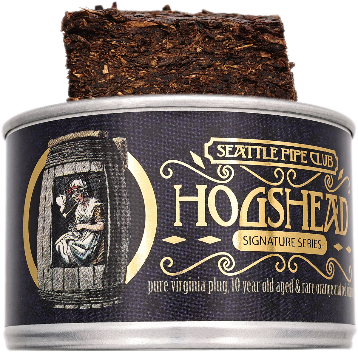 Seattle Pipe Club Hogshead Plug – 70Cigars
