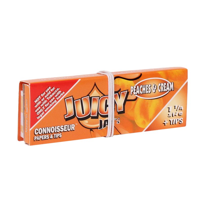 Juicy Jays Paper 1 1/4 Conn Peach 24bx - Image 1