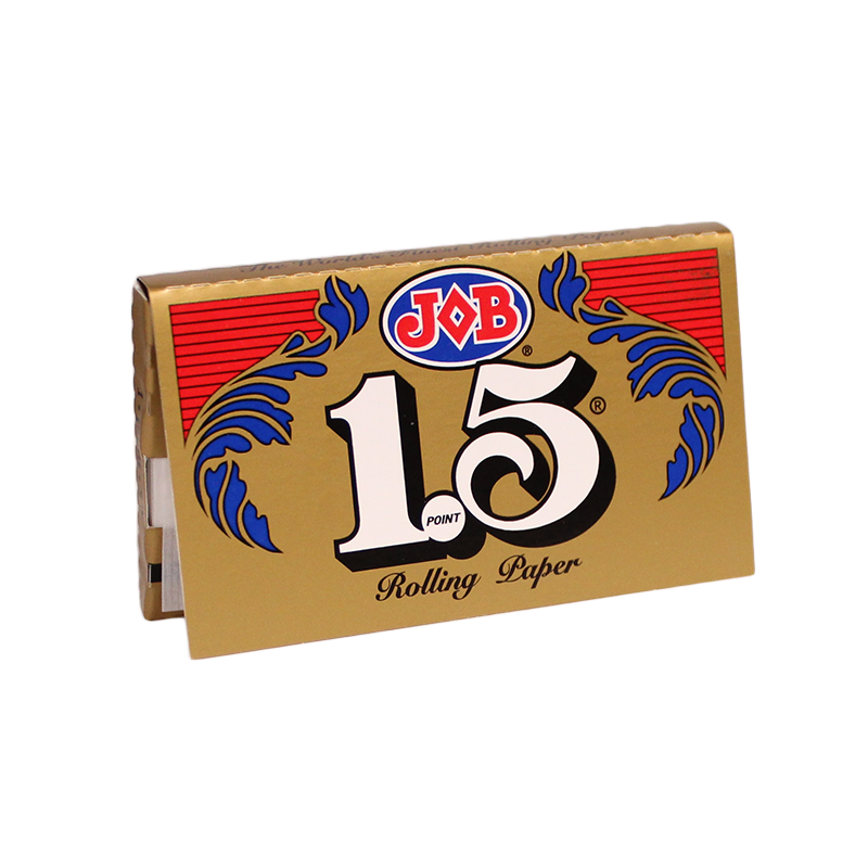 Job 1 1/2 Gold Rolling Papers 50bx - Image 1
