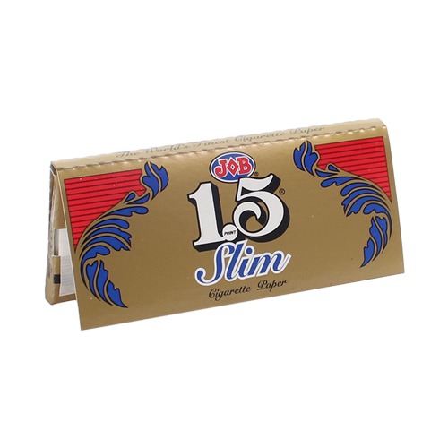 Job 1 1/2 Slim Gold Rolling Papers 24/Box - Image 1