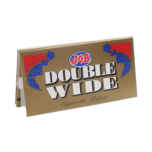 Job Double Wide Gold Rolling Papers 24bx - Image 1