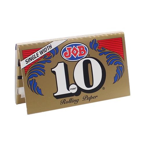 Job 1.0 Single Width Gold Rolling Papers 24bx - Image 1