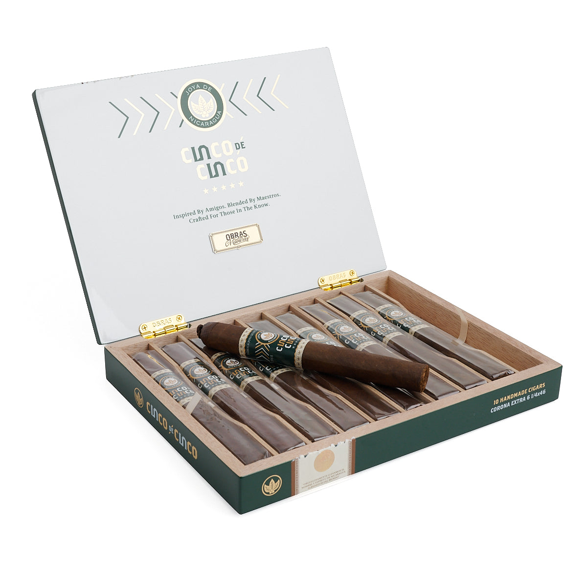 秀衡 小吸物椀 五客 未使用(ZE465) JDN尼加拉瓜珍宝｜Cinco de Cinco 特级皇冠– 70Cigars