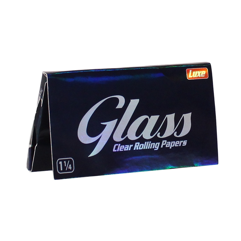 Luxe 1 1/4 Clear Glass Papers 24bx - Image 1