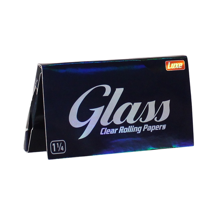 Luxe 1 1/4 Clear Glass Papers 24bx - Image 1