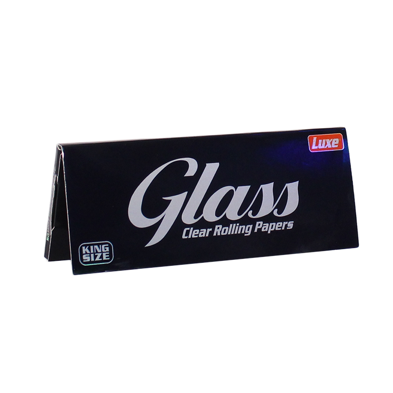 Luxe King Size Clear Glass Papers 24bx - Image 1