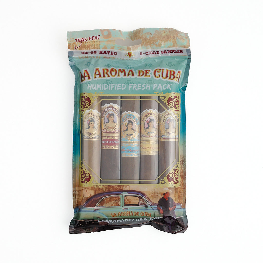 La Aroma de Cuba 92-95 Fresh Pack Sampler