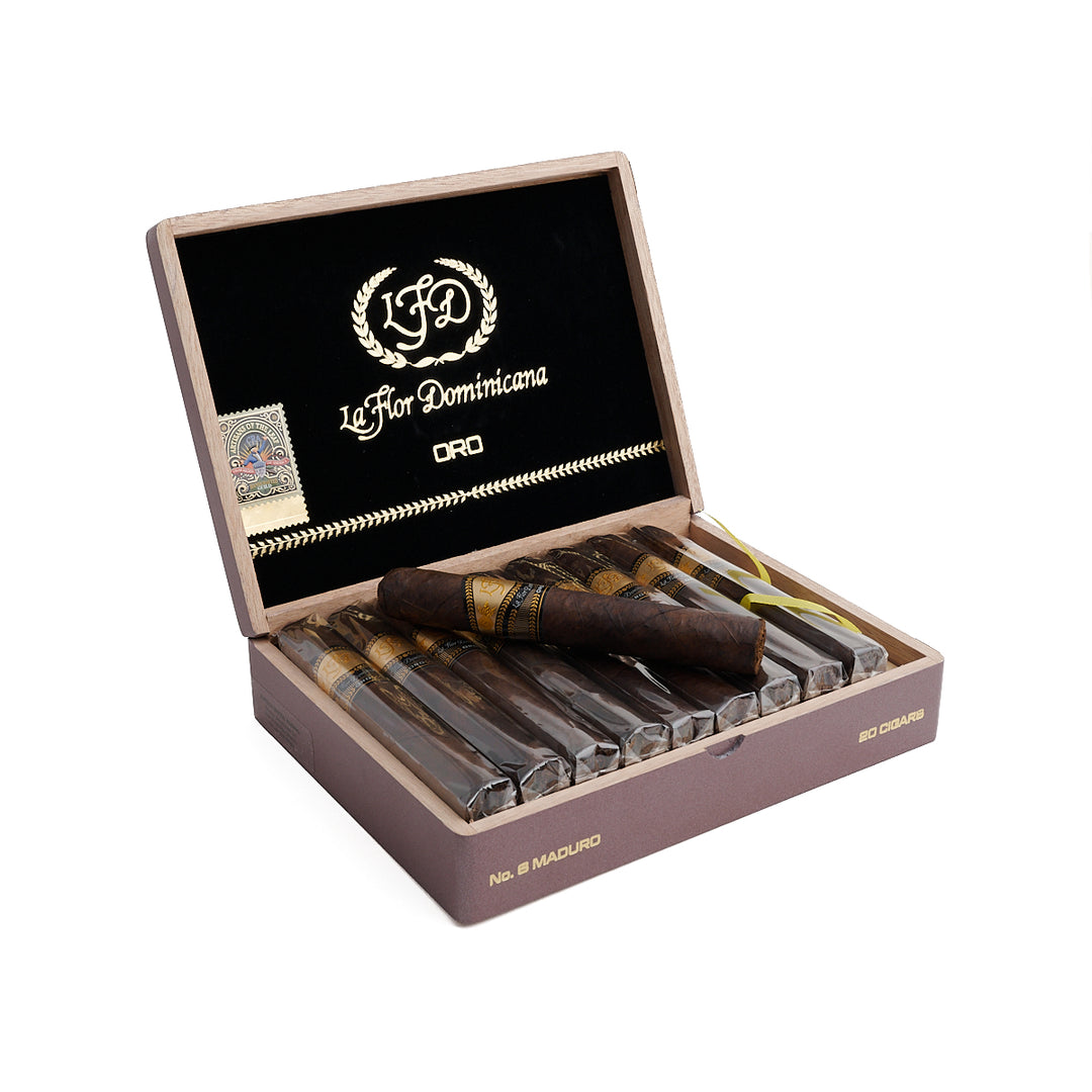 La Flor Dominicana Oro No. 6 Maduro