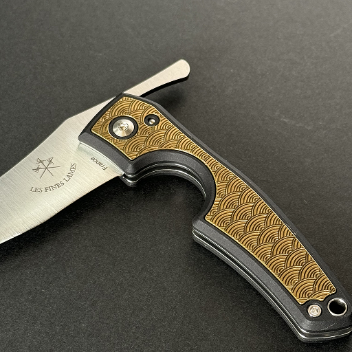 Les Fines Lames LE PETIT Brass Seigaiha