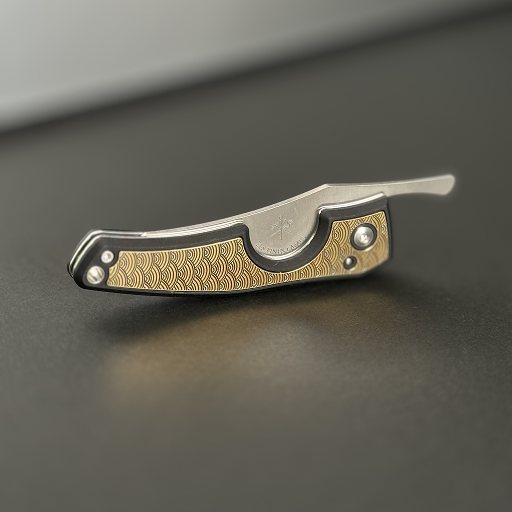 Les Fines Lames LE PETIT Brass Seigaiha