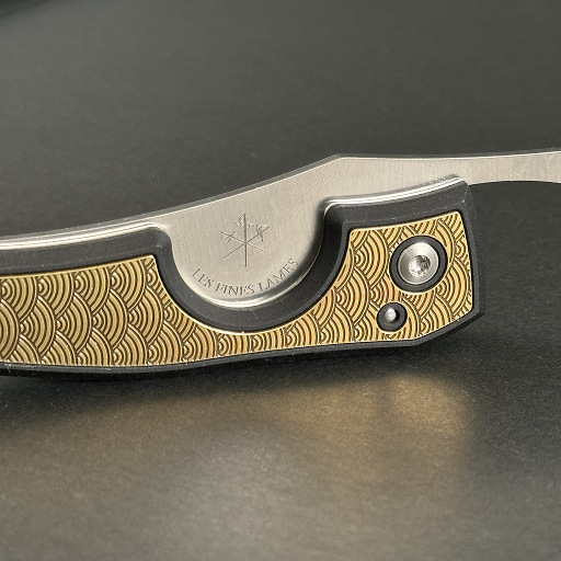 Les Fines Lames LE PETIT Brass Seigaiha