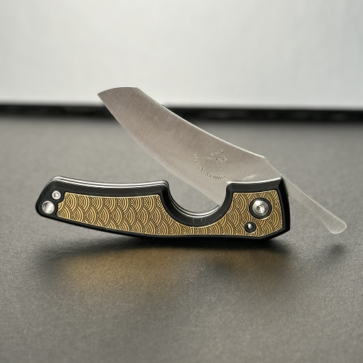 Les Fines Lames LE PETIT Brass Seigaiha