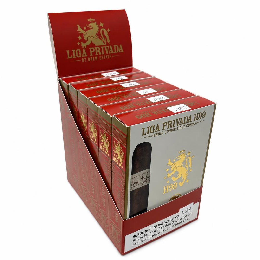 Liga Privada H99 Connecticut Corojo Petacas 4ct Robusto AI product photo