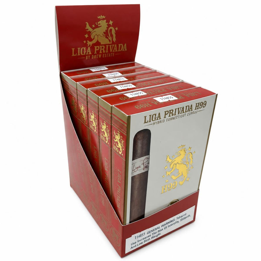 Liga Privada H99 Connecticut Corojo Petacas 4ct Toro AI product photo