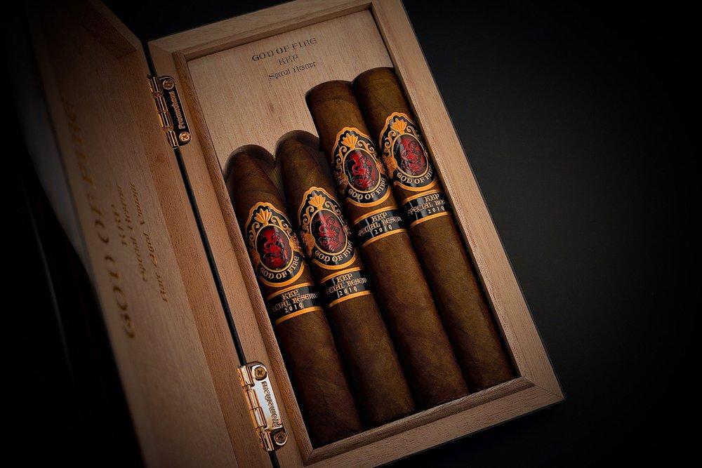 God of Fire KKP 4-Cigar Assortment