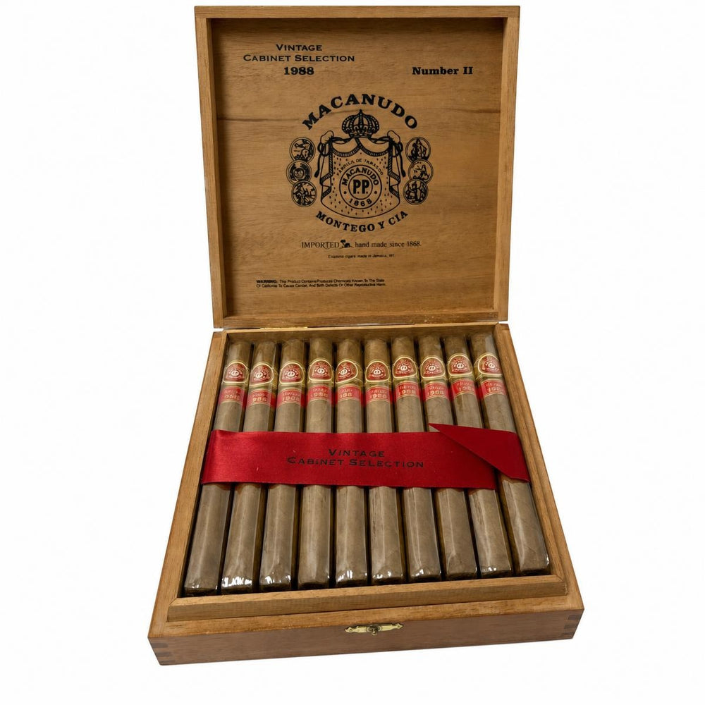 Macanudo Vintage Cabinet Selection 1988 Number II AI product photo