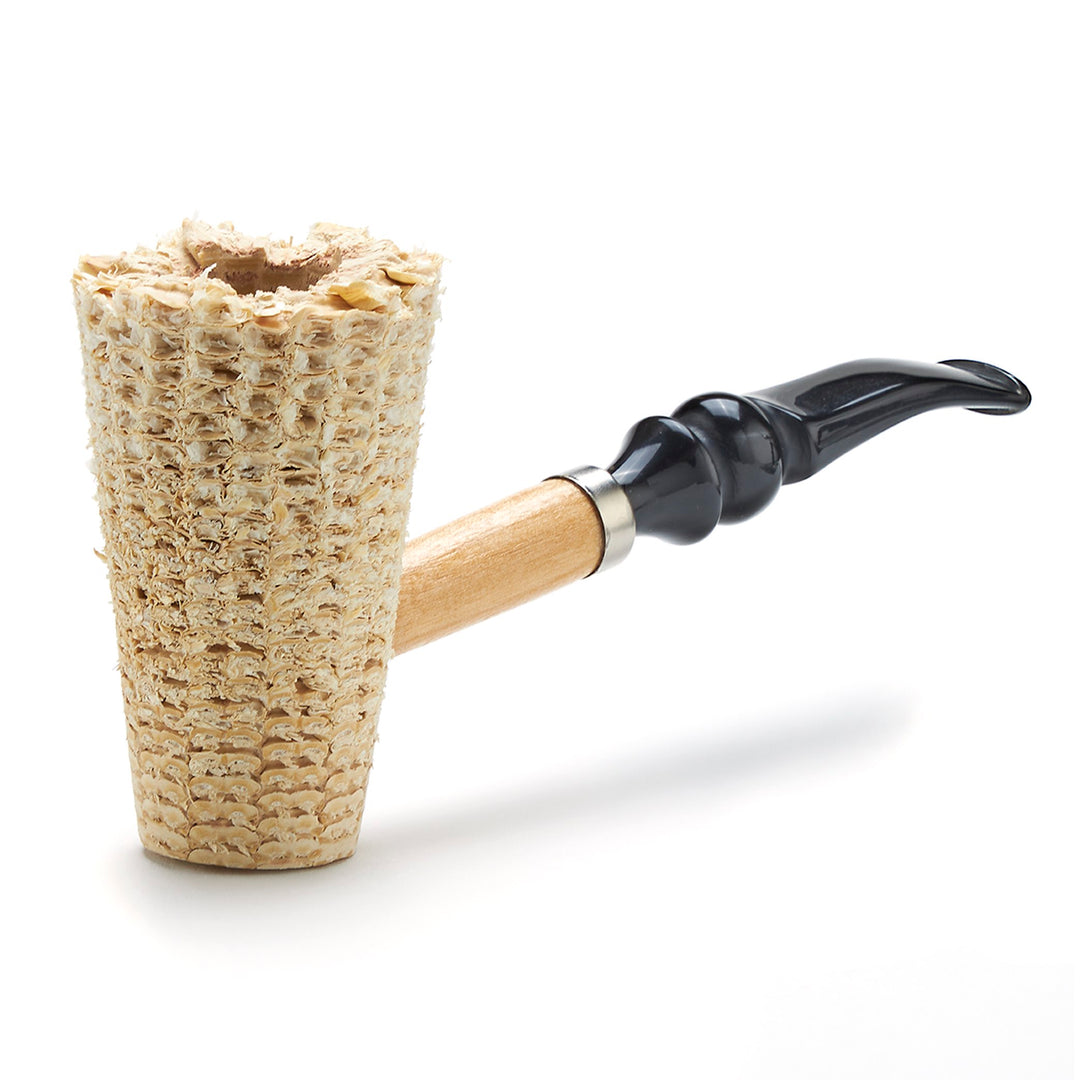 Missouri Meerschaum Freehand Natural Corn Cob Pipe