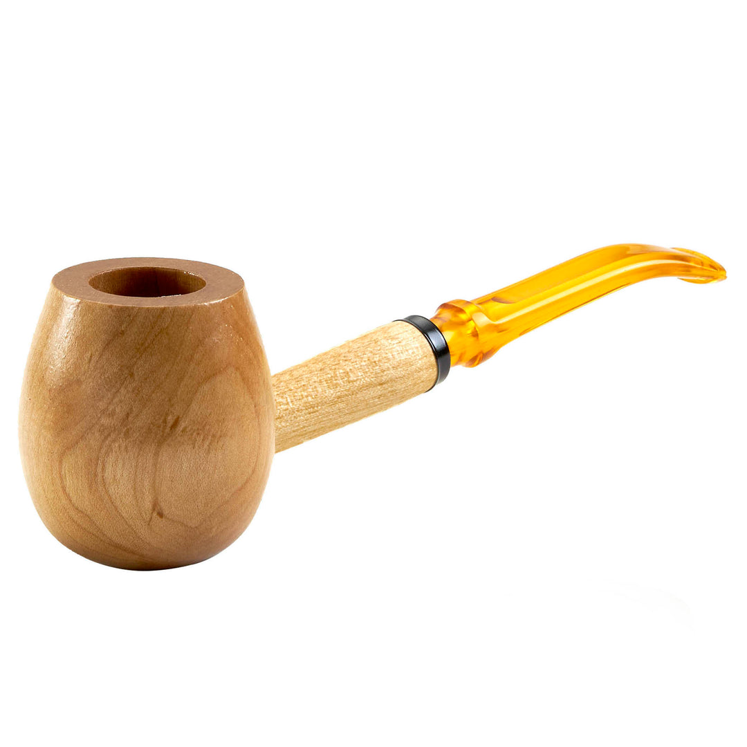 Missouri Meerschaum Maple Hardwood Apple Diplomat Pipe