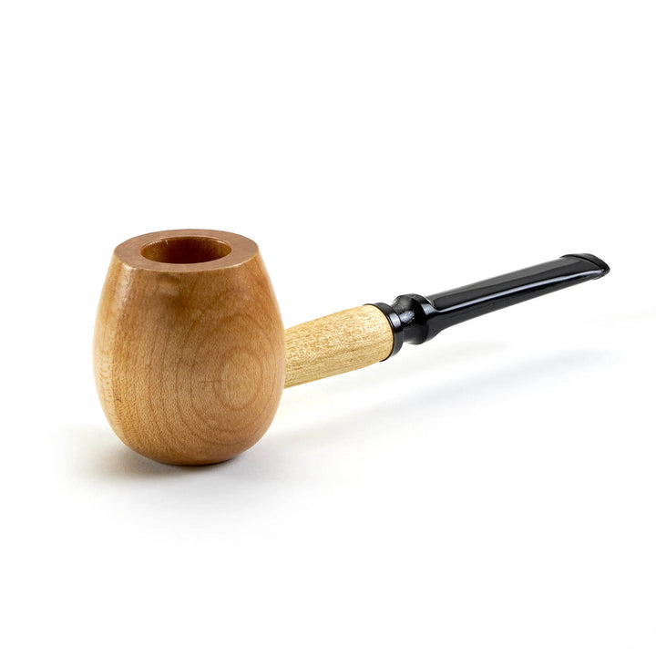 Missouri Meerschaum Maple Hardwood Apple Diplomat Pipe