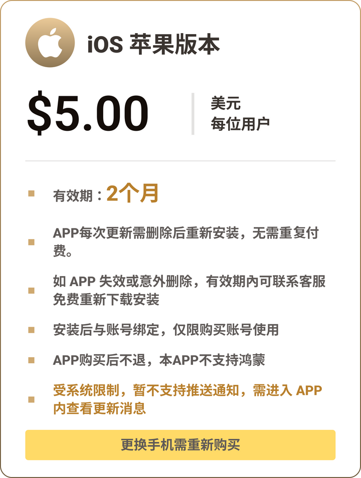 Mobile App Subscription