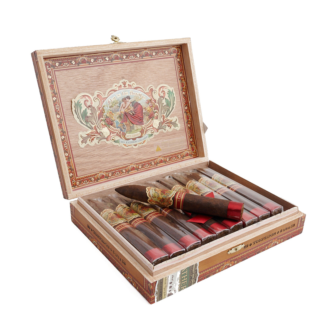 My father Flor de las Antillas Maduro Torpedo