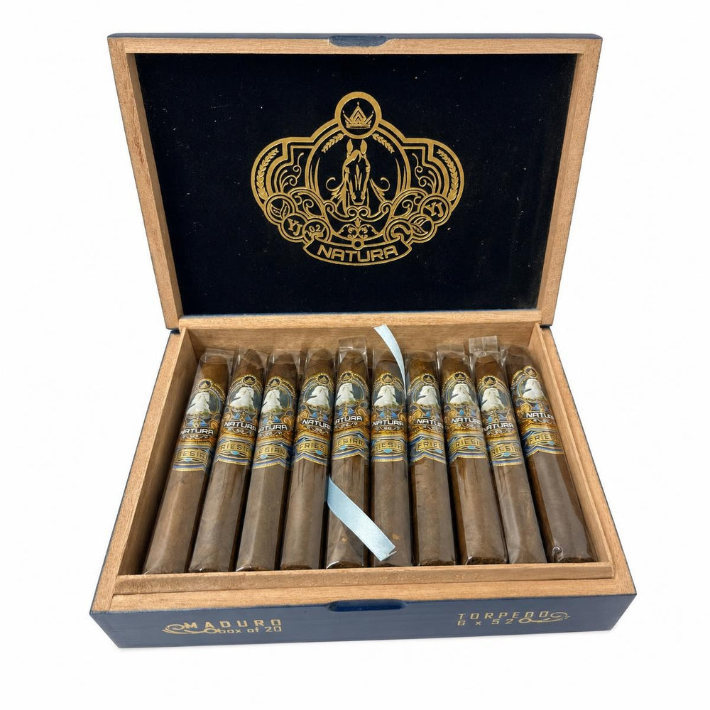 Natura Cigars Friesian Maduro Torpedo AI product photo