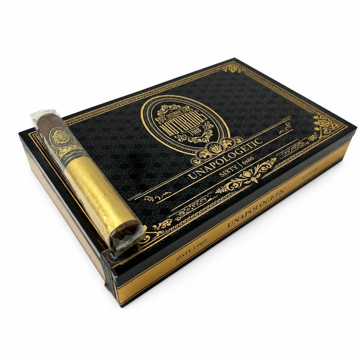 Notorious Cigars Unapologetic Sixty AI product photo