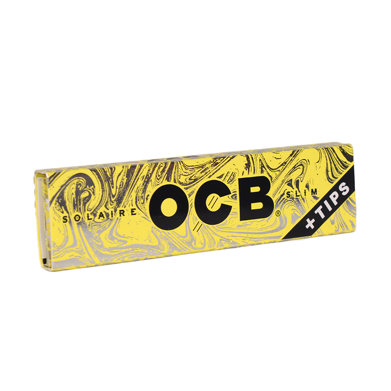 OCB Paper and Tips King Size Slim Solaire 24bx - Image 1