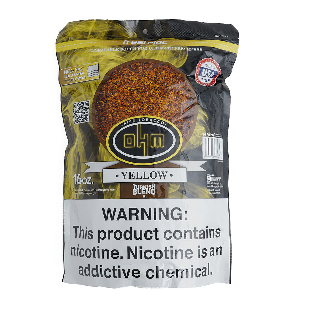 OHM Turkish Yellow Pipe Tobacco