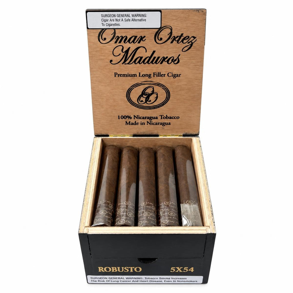 Omar Ortez Maduro Robusto AI product photo