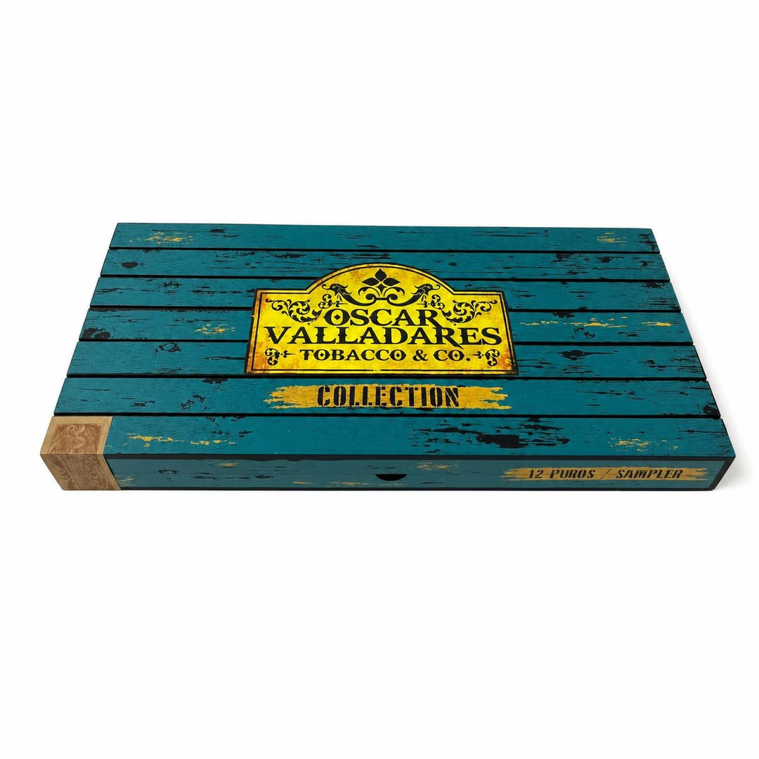 Oscar Valladares Sampler Collection Edition AI product photo