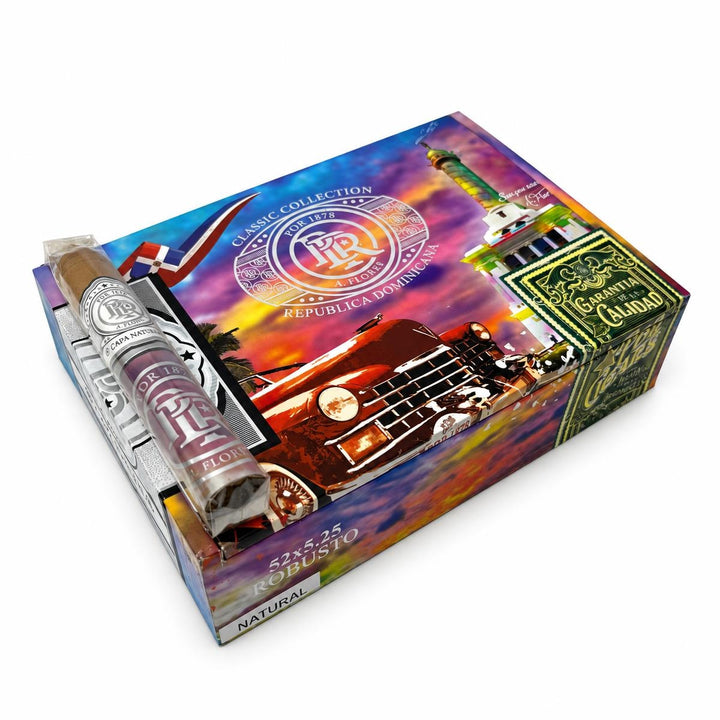 PDR 1878 Santiago Natural Robusto AI product photo
