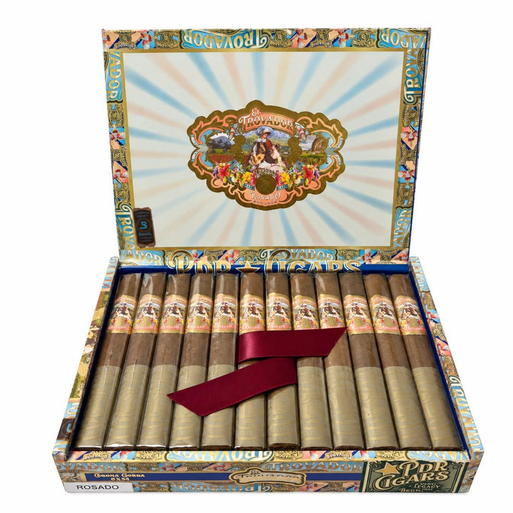 PDR El Trovador Rosado Corona Gorda AI product photo
