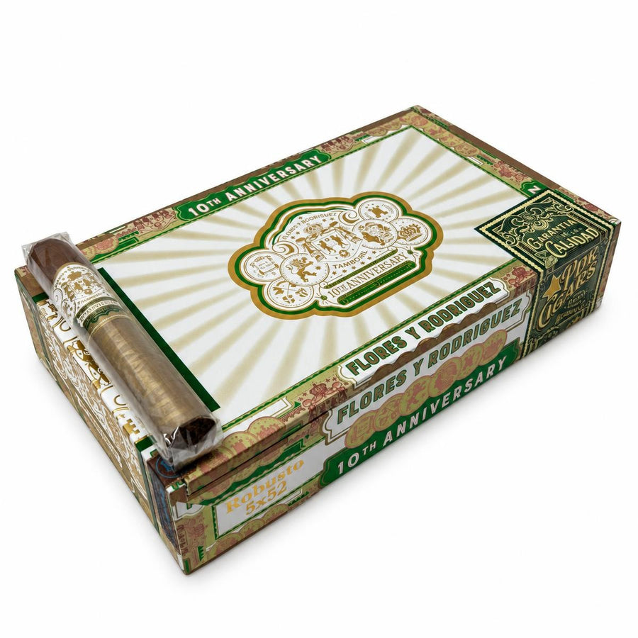 PDR Flores y Rodriguez 10th Anniversary Robusto AI product photo
