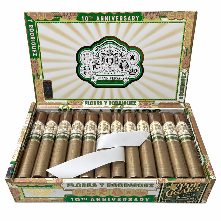 PDR Flores y Rodriguez 10th Anniversary Robusto AI product photo