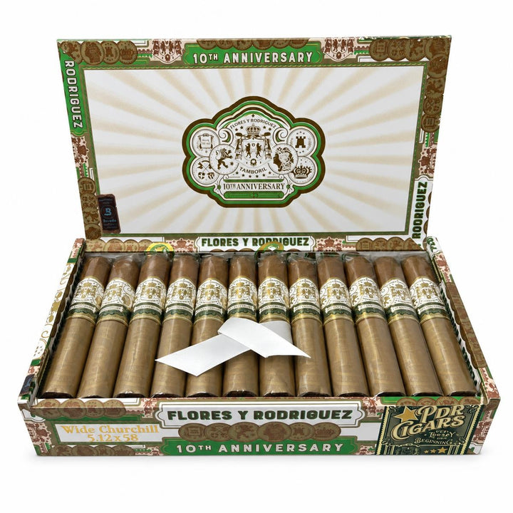 PDR Flores y Rodriguez 10th Anniversary Wide Churchill AI product photo