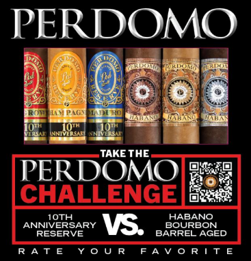 Perdomo 10th vs Bourbon Barrel Aged Challenge Sampler