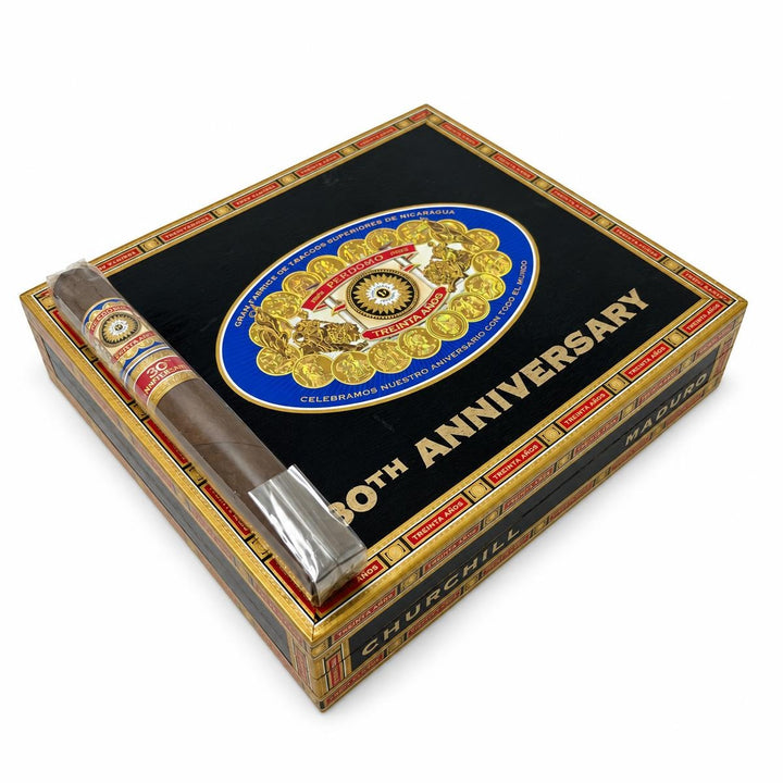Perdomo 30th Anniversary Maduro Churchill AI product photo