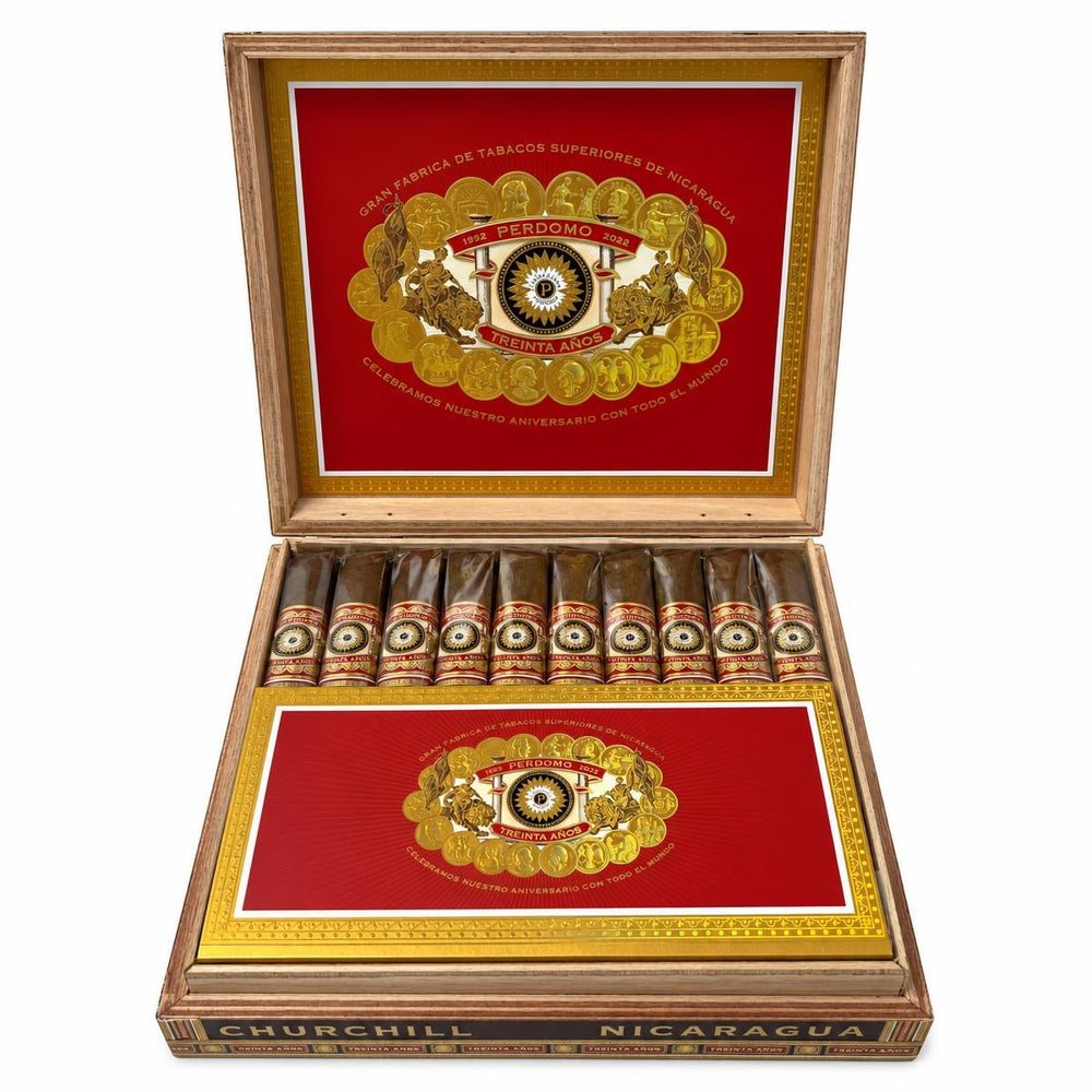 Perdomo 30th Anniversary Nicaragua Sun Grown Churchill AI product photo