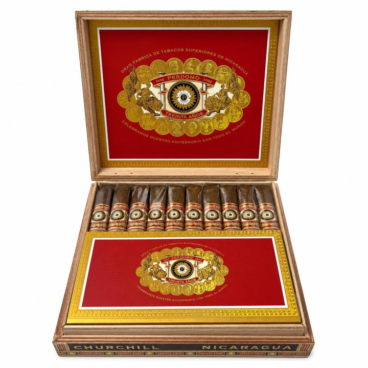 Perdomo 30th Anniversary Nicaragua Sun Grown Churchill AI product photo
