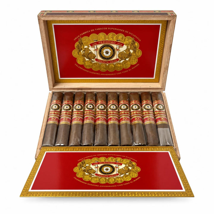 Perdomo 30th Anniversary Nicaragua Sun Grown Robusto AI product photo