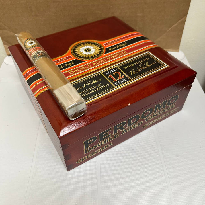 Perdomo Double Aged 12 Year Vintage Connecticut Churchill